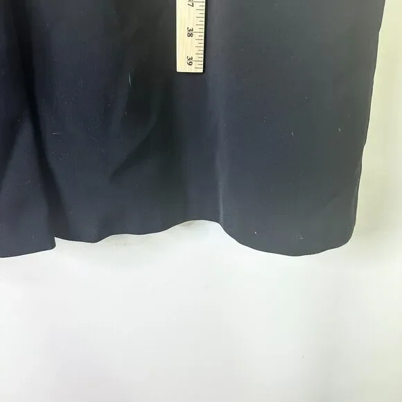 FLEET STREET Coat Women 14 P Black Trench Vintage Overcoat Removable Zip Lining - Picture 10 of 15